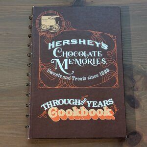 Hershey's Chocolate Memories Through The Years Spiralbound 1982 Cookbook Vintage